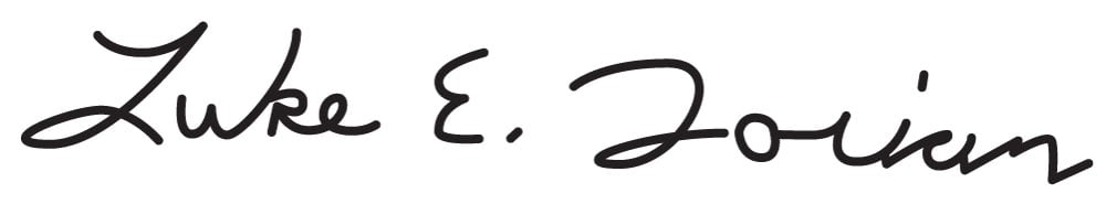 Signature of Luke E. Torian, Chair